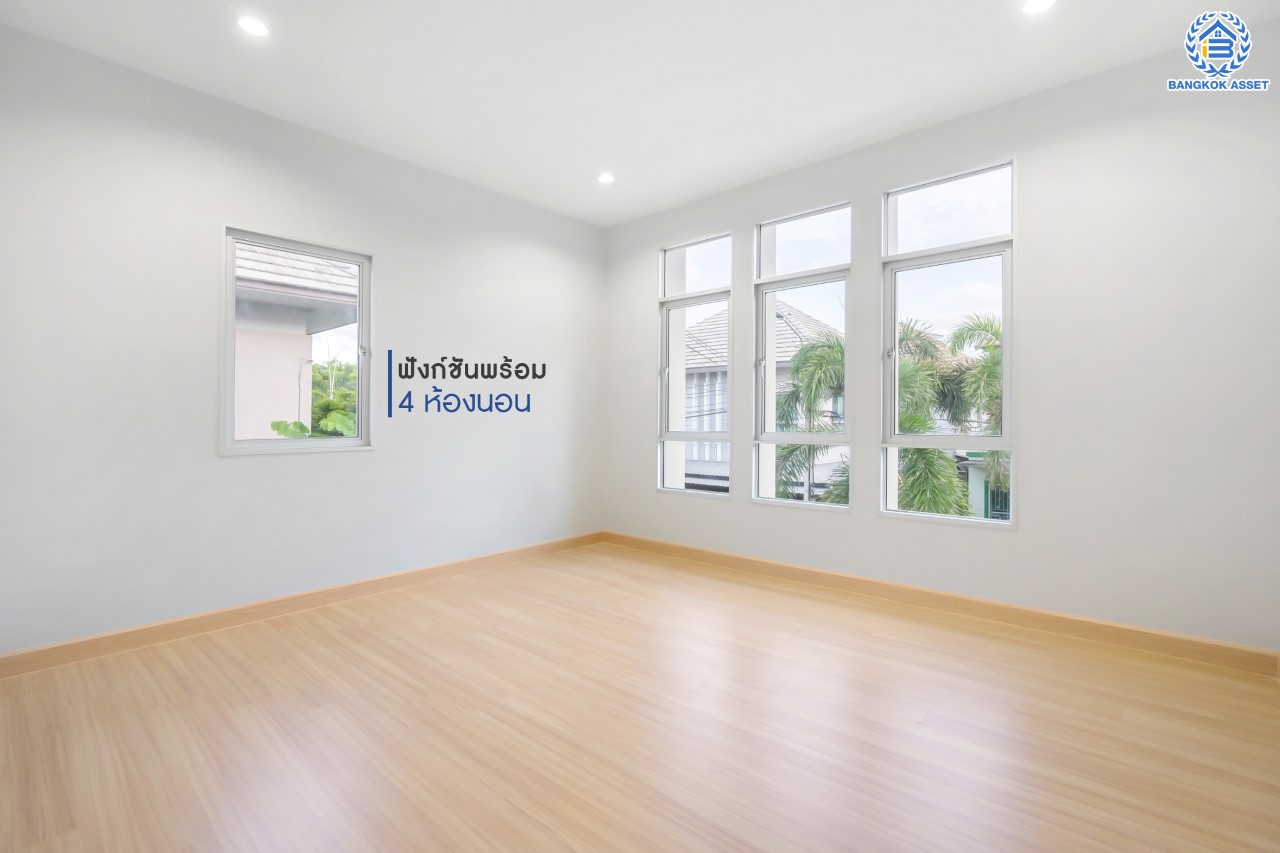 บ้านมือสองตกแต่งใหม่ ม.วิลล่าการ์เด้น3 บางกรวย-ไทรน้อย เนื้อที่ 54.2 ตร.ว. ฟังก์ชัน 4 ห้องนอน 3 ห้องน้ำ จอดรถได้ 2 คัน บรรยากาศเป็นส่วนตัว บนทำเลศักยภาพ ใกล้เซ็นทรัลเวสต์เกต เชื่อมต่อหลายเส้นทาง ถ.รัตนาธิเบศร์, ถ.กาญจนาภิเษก และราชพฤกษ์ และรถไฟฟ้า "สถานีบางพลู"...